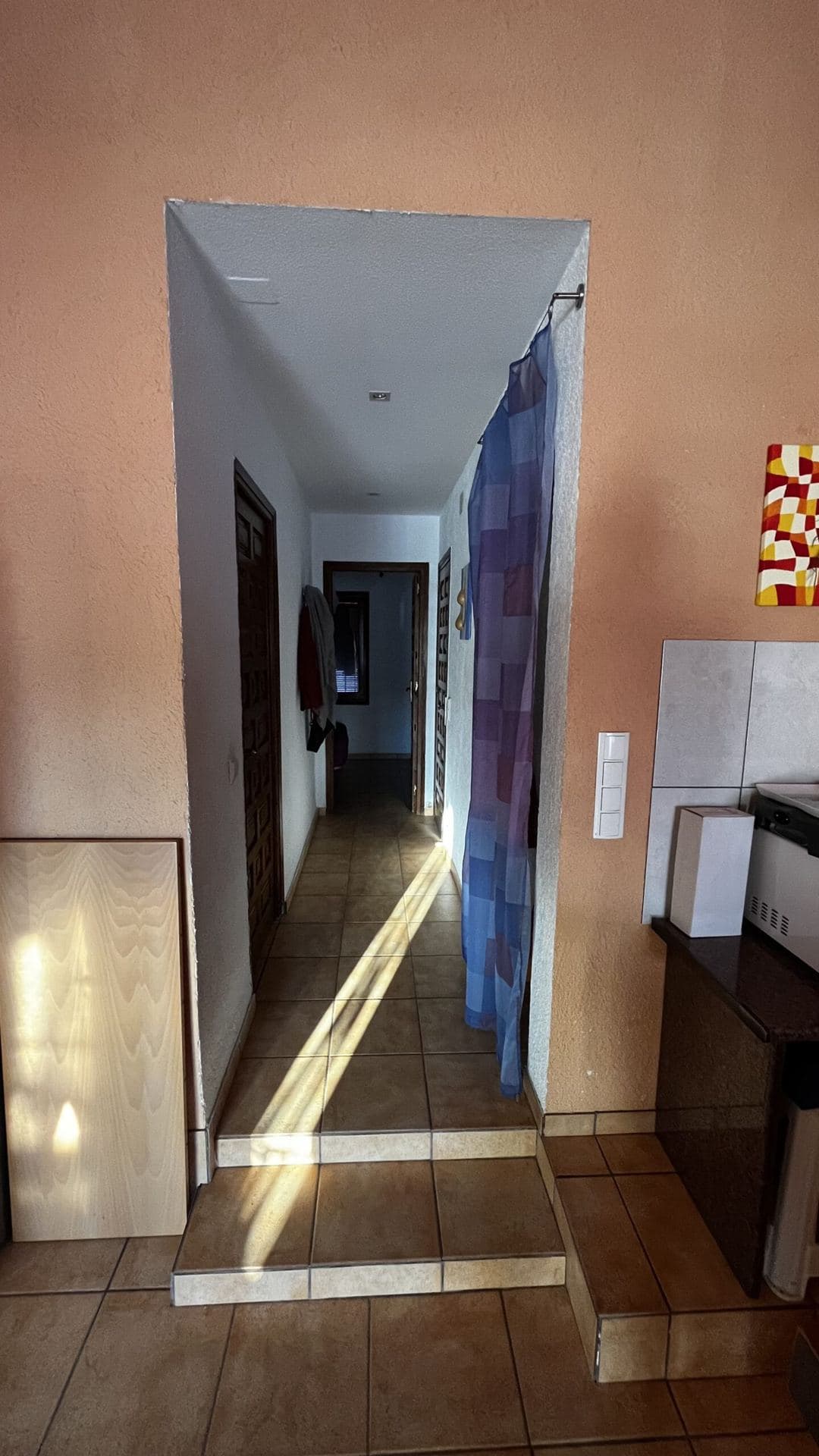 Flur mit Blick Richtung Schlafzimmer